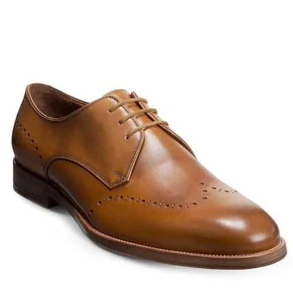 New! Allen Edmonds Lucca Derby Walnut Leather 11.5 D 511805 DD381 Made in Italy main image 8
